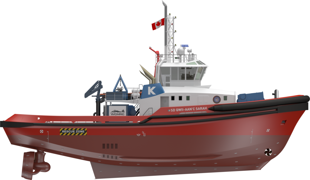 KOTUG Canada Provides First State-of-the-Art Dual Fuel Methanol Escort Tugs